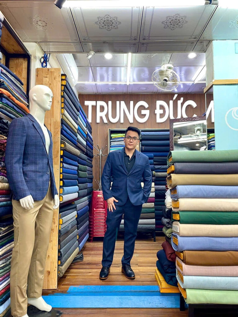 Tailored Blue Suit for Gentlemen